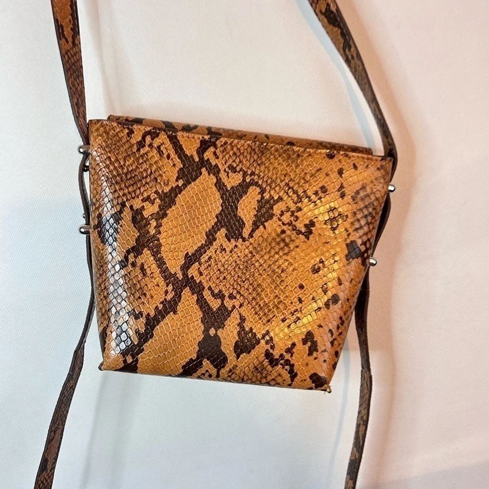 Urban Outfitters Crossbody Faux Snakeskin  Purse Shoulder Bag